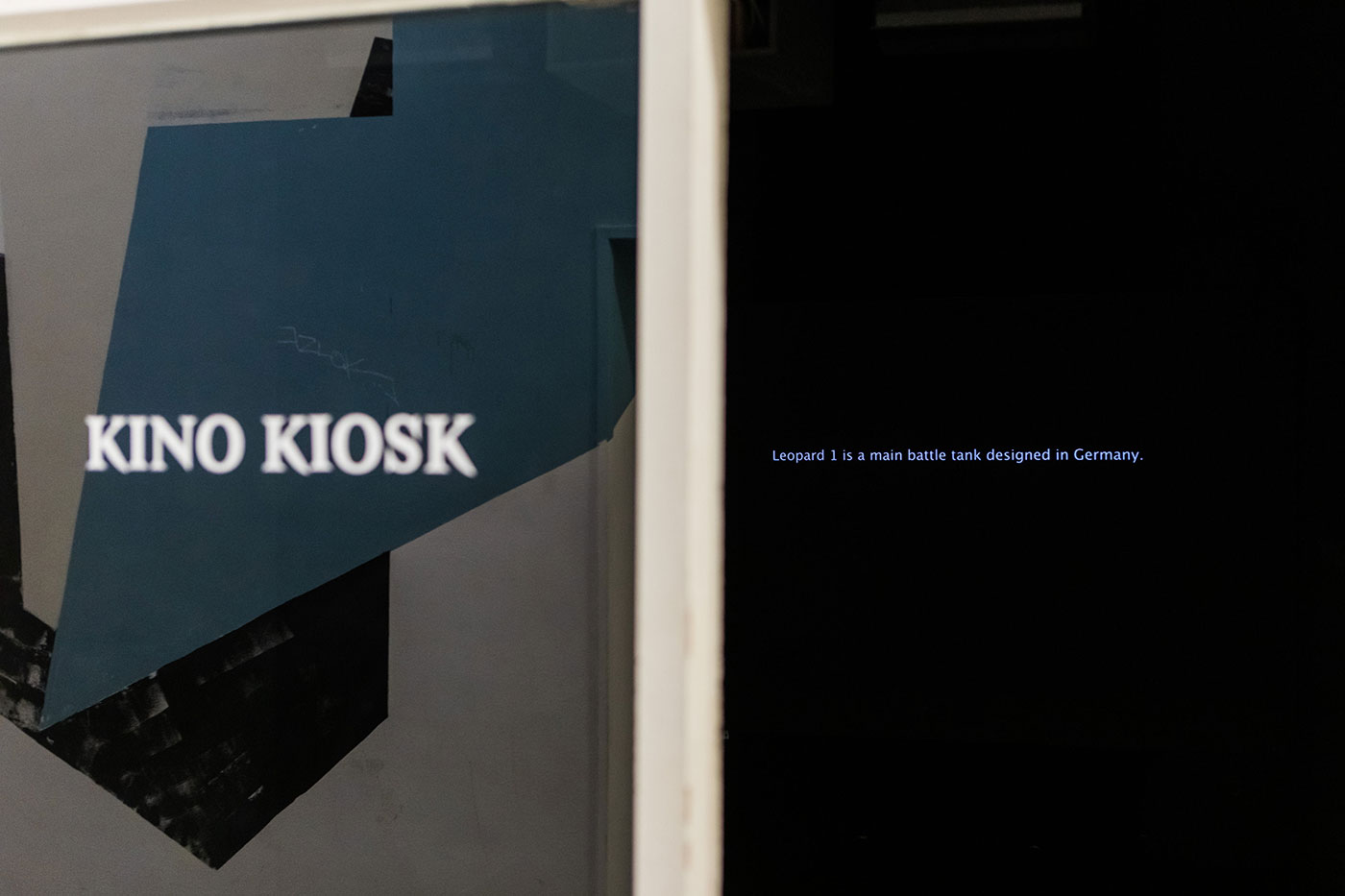 Cengiz Tekin »Silence«, Ausstellungsansicht »Up in Arms«, Kunstraum Kreuzberg/Bethanien 2019, Photo: Julian van Dieken